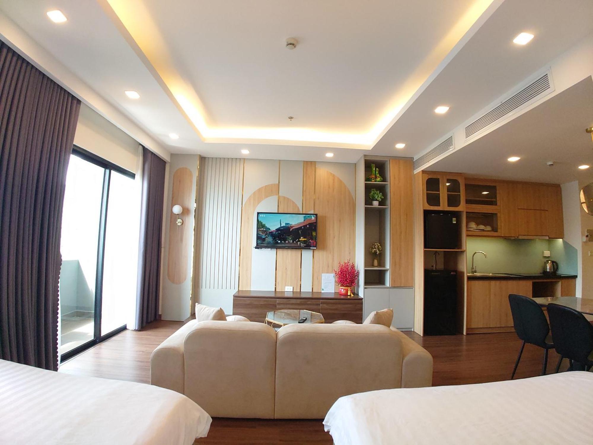Tony Apartment -Flc Sea Tower Куинён Экстерьер фото